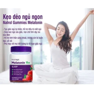 Kẹo Dẻo Ngủ Ngon Natrol Melatonin Sleep Gummies 5mg & 10mg