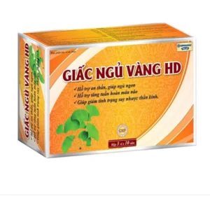 Viên uống an thần Giấc Ngủ Vàng – Giải pháp giúp bạn có giấc ngủ ngon và sâu hơn.