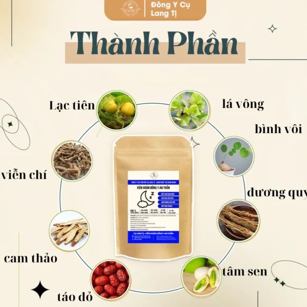 Viên An Thần Ngủ Ngon Cụ Lang Tị - Giải Pháp Hiệu Quả Cho Giấc Ngủ Sâu